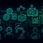 Imagen representación relación entre procesos cognitivos y competencias digitales, artículo La nueva forma de analfabetismo: por qué las competencias digitales son clave en el siglo XXI