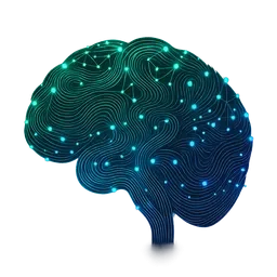 imagen de redes neuronales, cerebro